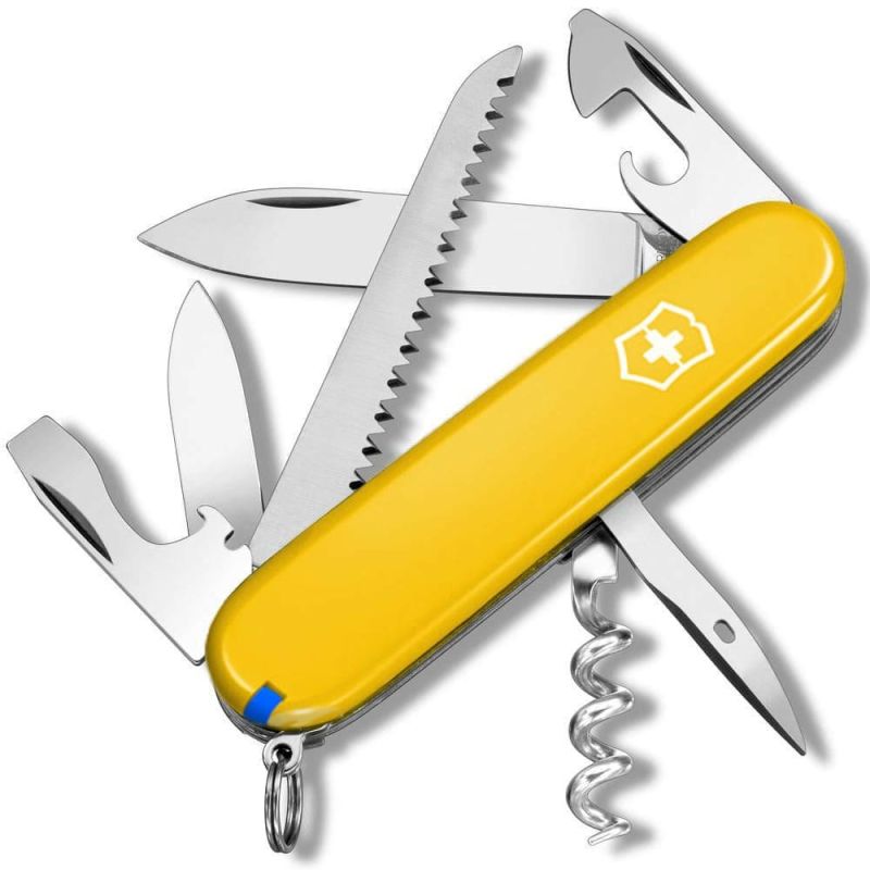 Нож Victorinox Camper 91 мм/13 функций/желтый