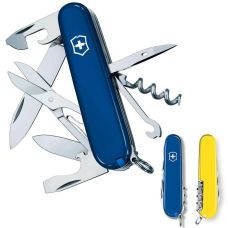 Нож Victorinox Climber Ukraine 91мм/14функ/сине-желтый