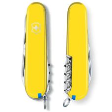 Ніж Victorinox Climber 91мм/14функ/жовтий