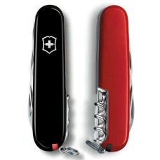 Ніж Victorinox Huntsman Ukraine 91мм/15функ/чорно-червоний
