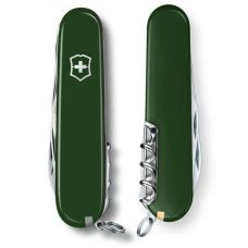 Ніж Victorinox Huntsman 91мм/15функ/зелений