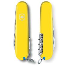 Нож Victorinox Huntsman 91мм/15функ/желтый