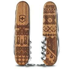 Нож Victorinox Companion Wood Swiss Spirit LE 2023 91мм/13функ/дерево/коричневый