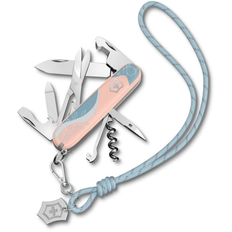 Нож Victorinox Companion Paris Style 91мм/16функ/розовый