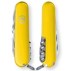 Нож Victorinox Swisschamp 91мм/33функ/желтый