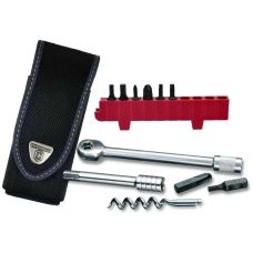 Мультитул Victorinox Swisstool X Plus Ratchet 115мм/38функ/серебристый + черный нейлоновый чехол