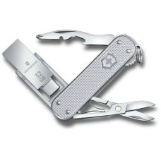 Нож Victorinox Jetsetter@work 58 мм/6 функций/USB 3.0/3.1 32 Гб/серебристый, блистер