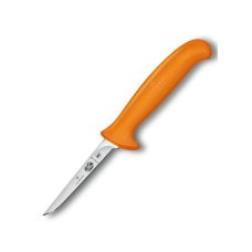 Кухонный нож Victorinox Fibrox Poultry, Small 9 см, с оранж. ручкой
