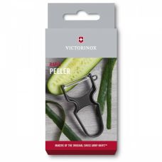 Овочечистка Victorinox Rapid пряме лезо, 109x65x13 мм, чорна, коробка