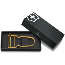 Овощечистка Victorinox Rex прямое лезвие, 109x65x13 мм, позолота, подарочная упаковка