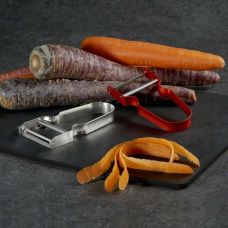 Овочечистка Victorinox Rex пряме лезо, 109x65x13 мм, червона, коробка
