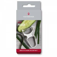 Овочечистка Victorinox Rapid пряме лезо, 109x65x13 мм, біла, коробка