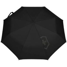 Зонтик складной Victorinox Travel Travel Accessories Edge Black, автомат, D90x29 см, черный