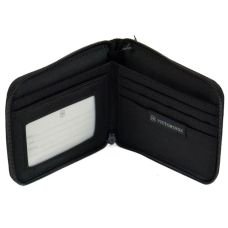 Портмоне Victorinox Travel Travel Accessories 5.0 Black, на блискавці, чорне