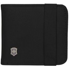 Портмоне Victorinox Travel Travel Accessories 5.0 Black, на резинці, чорне