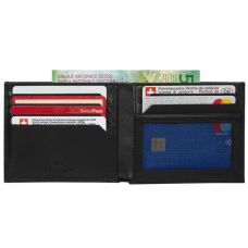Портмоне Victorinox Travel Altius Alox Black, кожа, черное