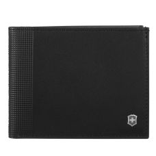 Портмоне Victorinox Travel Altius Alox Black, кожа, черное