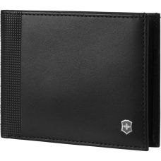 Портмоне Victorinox Travel Altius Alox Black, кожа, черное
