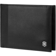 Портмоне Victorinox Trаvel Altius Alox Slim Black, шкіра, чорне