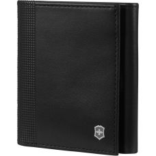 Портмоне Victorinox Trаvel Altius Alox Black, шкіра, чорне