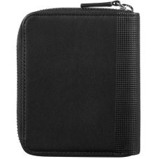 Портмоне Victorinox Trаvel Altius Alox Black, на блискавці, шкіра, чорне