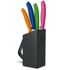Підставка Victorinox Cutlery Block Small маленька, чорна, для 6 ножів