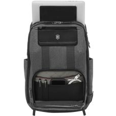 Рюкзак Victorinox Architecture Urban2 Deluxe Melange Grey с отдел. д/ноутбука 15"/iPad, 23 л, серый