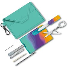 Карта-мультитул Victorinox Swisscard Classic Sydney Style 82х54х4мм/10функ/зелена
