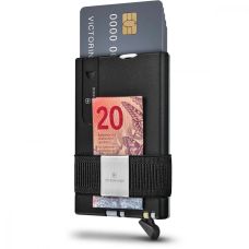 Карта-мультитул с картхолдером Victorinox Smartcard Wallet Sharp Gray 104х65х17мм/10функ/серая