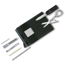 Карта-мультитул с картхолдером Victorinox Smartcard Wallet Sharp Gray 104х65х17мм/10функ/серая