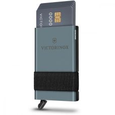 Карта-мультитул с картхолдером Victorinox Smartcard Wallet Sharp Gray 104х65х17мм/10функ/серая