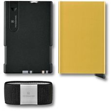 Картка-мультитул з картхолдером Victorinox Smartcard Wallet Delightful Gold 104х65х17мм/10функ/золота