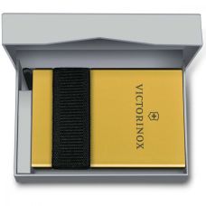 Картка-мультитул з картхолдером Victorinox Smartcard Wallet Delightful Gold 104х65х17мм/10функ/золота