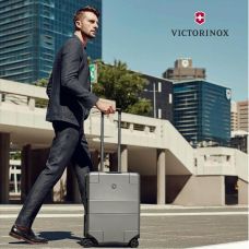 Валіза Victorinox Travel Lexicon Titanium S Global на 4 колесах, 34 л, сіра