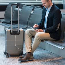 Валіза Victorinox Travel Lexicon Titanium S Global на 4 колесах, 34 л, сіра