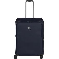 Чемодан Victorinox Travel Connex SS Deep Lake2 L Exp. на 4 колесах, 96/106 л, синий