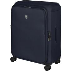 Чемодан Victorinox Travel Connex SS Deep Lake2 L Exp. на 4 колесах, 96/106 л, синий