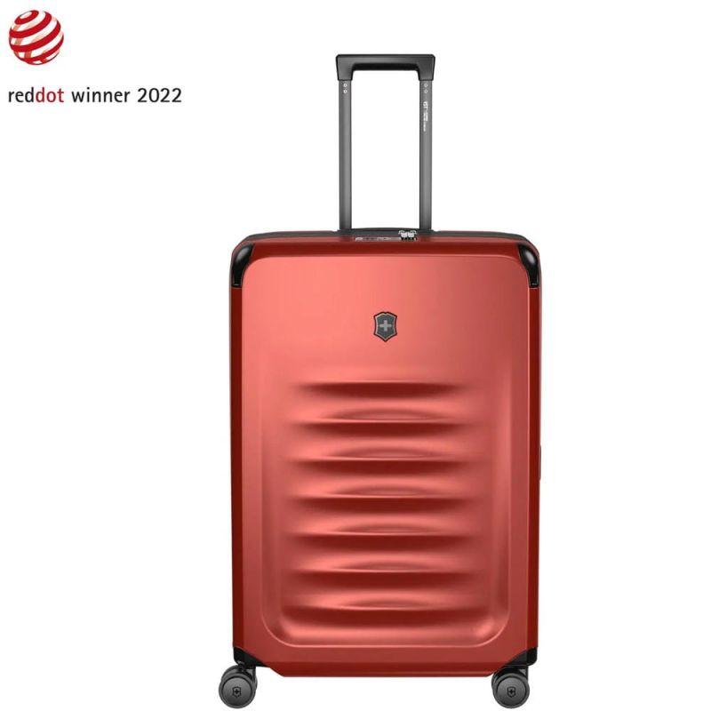 Чемодан Victorinox Spectra 3.0 Red L Exp. на 4 колесах, 103/143 л, красный
