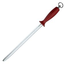 Точило/мусат Victorinox Butcher 30 см, овал, с красной ручкой