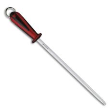 Точилка/мусат Victorinox Dual Grip 30 см, круг, с черно.-красн. ручкой