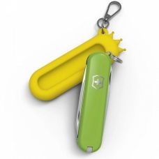 Чехол Victorinox Crown Sunny Side для Classic Colors 58 мм/1-2 слоя, силикон, желтый