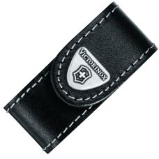 Чохол для ножів Victorinox 58 мм/до 3 шарів, липучка, шкіряний, чорний