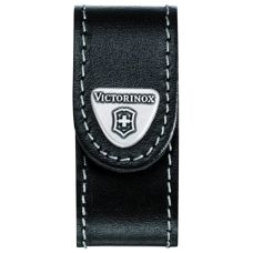 Чохол для ножів Victorinox 58 мм/до 3 шарів, липучка, шкіряний, чорний