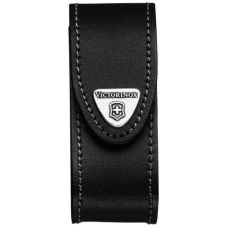 Чохол для ножів Victorinox 84-91 мм/2-4 шарів, липучка, шкіряний, чорний