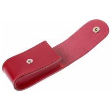 Чехол для ножей Victorinox 84-91 мм/5-8 слоев, на кнопке, кожаный, красный
