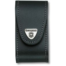 Чохол для ножів Victorinox 84-91 мм/5-8 шарів, липучка, шкіряний, чорний