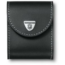 Чехол для ножей Victorinox Swisschamp XAVT/XXL 91 мм/14-15 слоев, липучка, кожаный, черный
