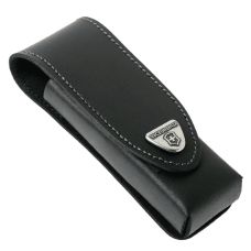 Чехол для ножей Victorinox 111 мм/до 4 слоев, на липучке, кожаный, черный