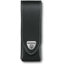 Чохол для ножів Victorinox 111 мм/до 4 шарів, на липучці, шкіряний, чорний