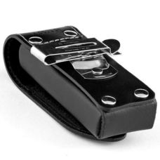 Чохол для ножів Victorinox 111 мм/до 4 шарів, липучка/пов. кліп, шкіряний, чорний